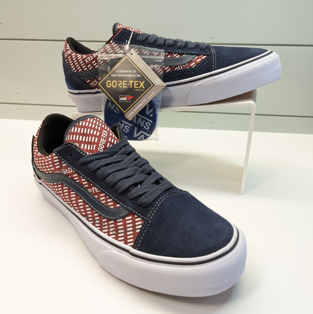 Vans Vault Old Skool Gore-Tex Billys Tokyo Exclusive Navy Skateboard Women's 10